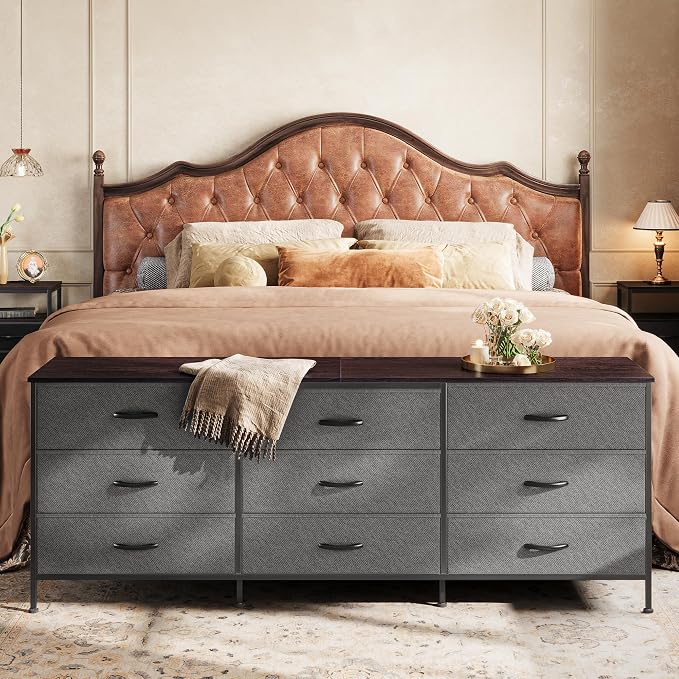 Huuger 63 Inch Dresser for Bedroom, Dresser for Closet - Image 2