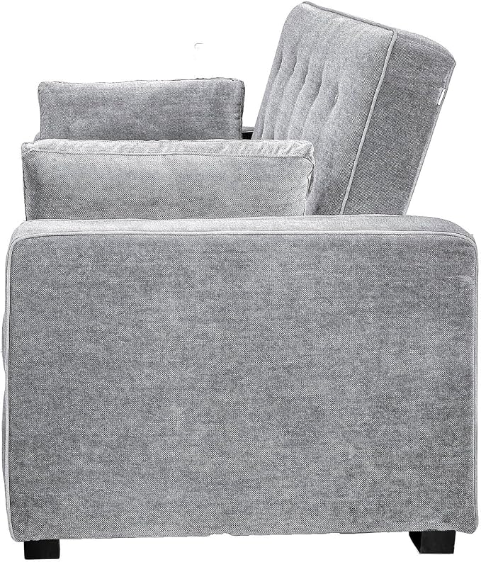 Serta Ainsley 72.6" Convertible Sleeper Sofa, Queen Size, Dreamcoil Comfort - Image 4