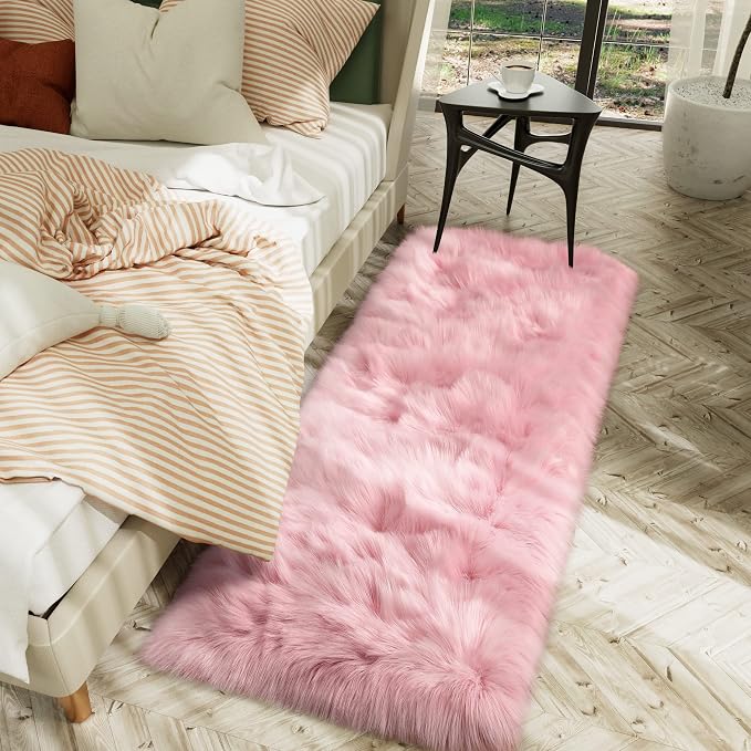 LOCHAS Soft Fluffy Faux Fur Rugs - Image 6
