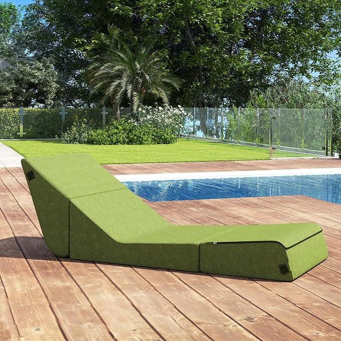 jela Outdoor Sofa, Waterproof Folding Lounge Chair and Sofa, UV Resistant Patio - Image 9