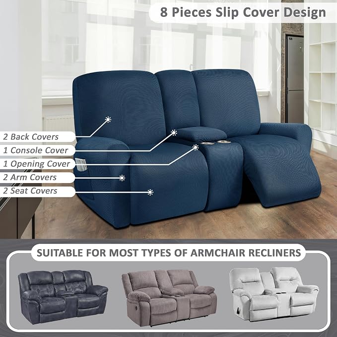 ULTICOR Reclining Love Seat - Image 5