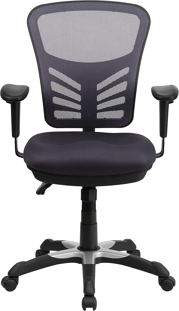 Flash Furniture Nicholas Mid-Back Swivel Office and Gaming Chair, Ergonomic - Image 7