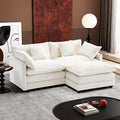 Ihanherry 77" L Shaped Modern Sofa Modular Sectional Cloud Couch by iHanHerry