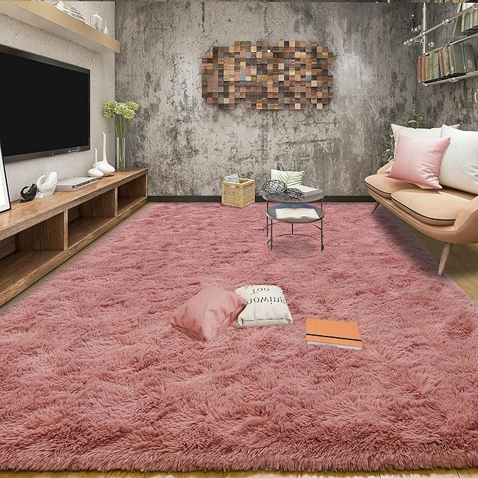 Tepook Area Rugs 9x12 for Living Room, Super Soft Fluffy Rugs for Bedroom by Tepook