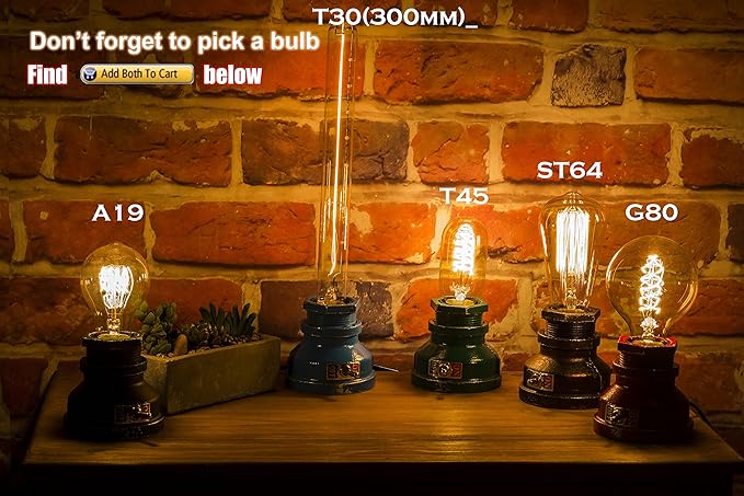 Loft Style Lamp, Corporal Blue Steampunk Industrial Vintage Style, Water Pipe - Image 3
