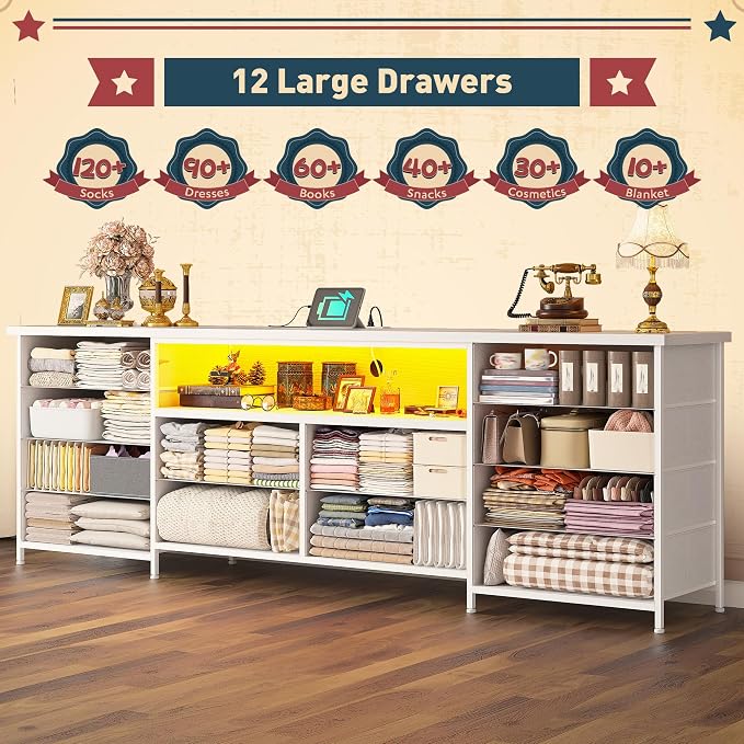 Romorgniz 63" W Dresser for Bedroom - Image 6