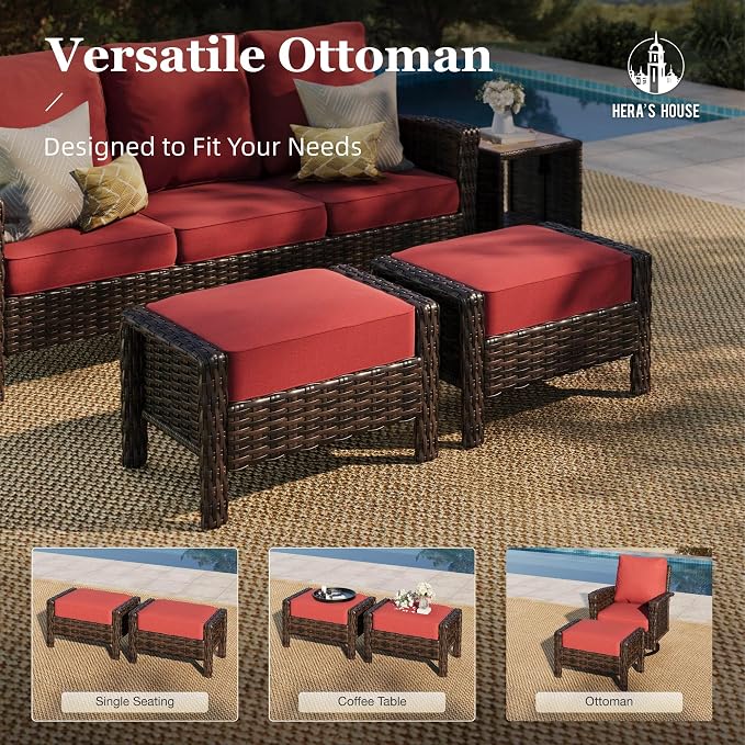 HERA'S HOUSE 8-Piece Patio Furniture Set - Image 8