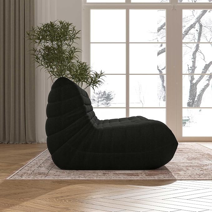 YVDNHP Big Bean Bag Chairs for Adults, 3 Seater Large Bean Bag Chair Sofa - Image 7