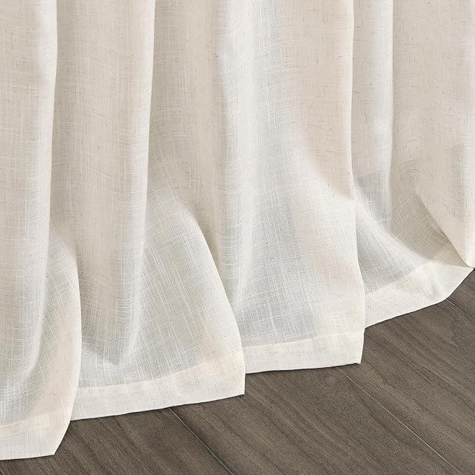 Modern Linen Curtains 108 Inches Long - Image 8
