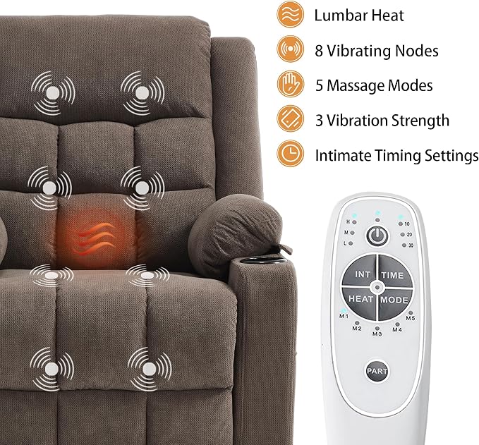 Power Lift Chair Recliners for Elderly - Image 4