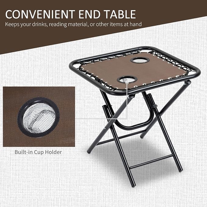 Outsunny Zero Gravity Chair Set - Image 4