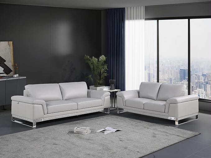 Blackjack Furniture Weston Collection Genuine Italian Leather Living Room Sofa by BlackjackFurniture