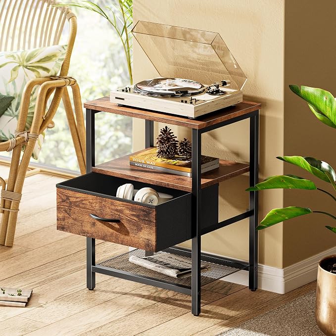 Huuger Nightstand Set of 2, Night Stand - Image 2