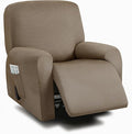 ULTICOR 4-Piece, 1 Seat Recliner Cover, Yarn Dyed Reclining Chair Covers by ULTICOR