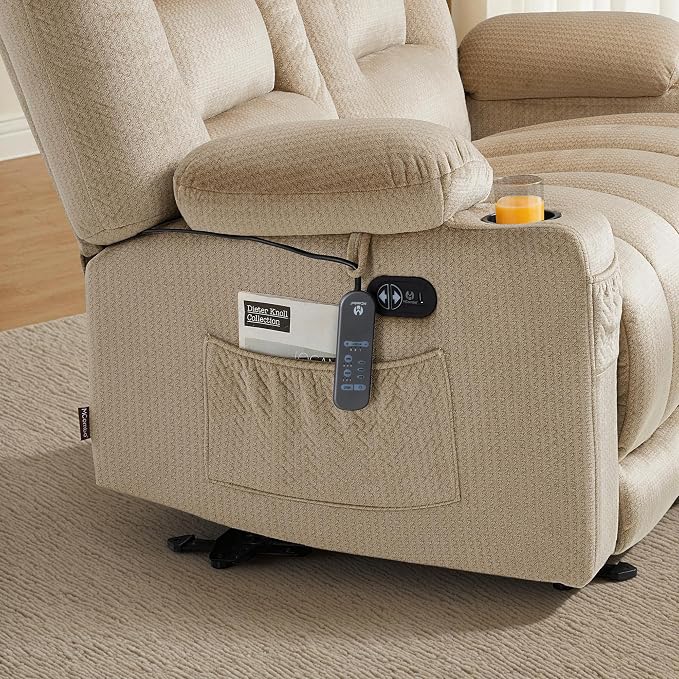 MCombo 55.9" Zero Gravity Power Loveseat Recliner - Image 8