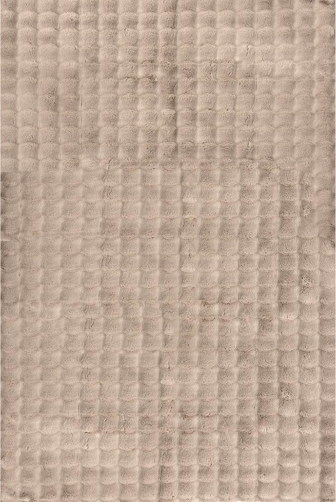 nuLOOM 5' x 8' Cozy Plush Area Rug, Machine Washable, Soft Fluffy Shag Carpet - Image 5