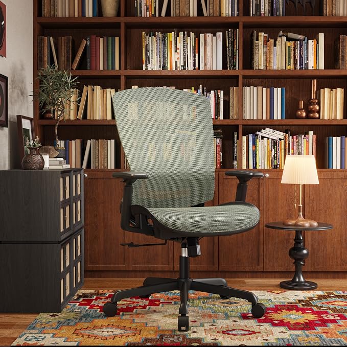 ELABEST Mesh Office Chair, Ergonomic Computer Desk Chair, Sturdy Task Chair- - Image 2