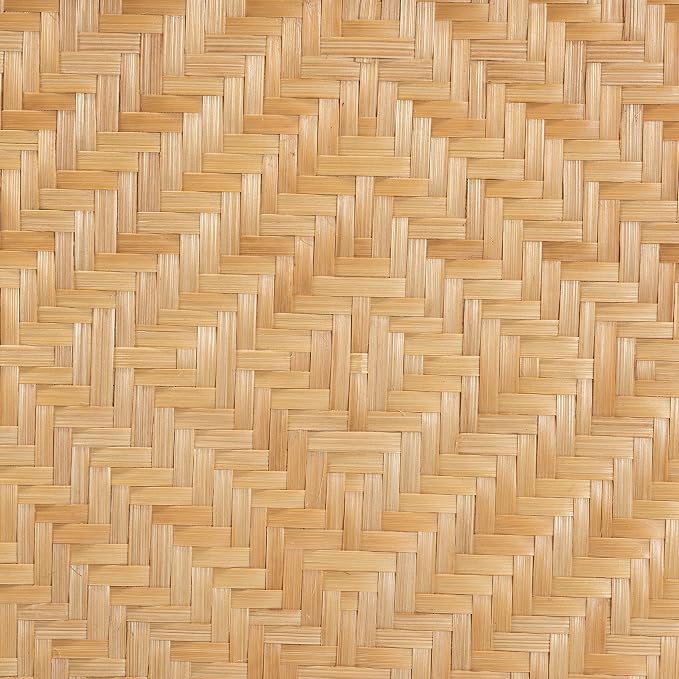 bali & pari Baara Modern Bohemian Natural Rattan Nightstand - Image 7
