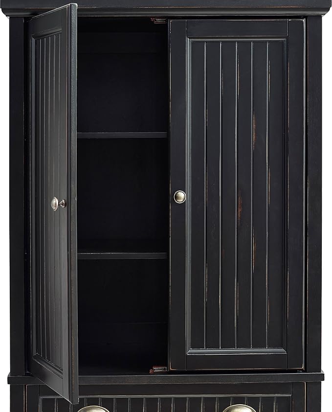 Crosley Furniture Seaside Coastal Pantry Storage Cabinet - Image 9