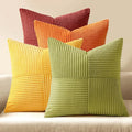 MIULEE Burnt Orange Decorative Throw Pillow Covers 18x18 Inch Set of 4 Boho by MIULEE