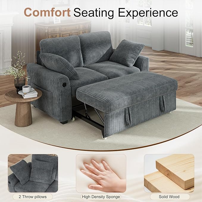 Hanherry 59" Loveseat Sofa - Image 6