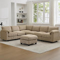 114'' V-Shaped Sectional Cloud Couch by HATPPTO