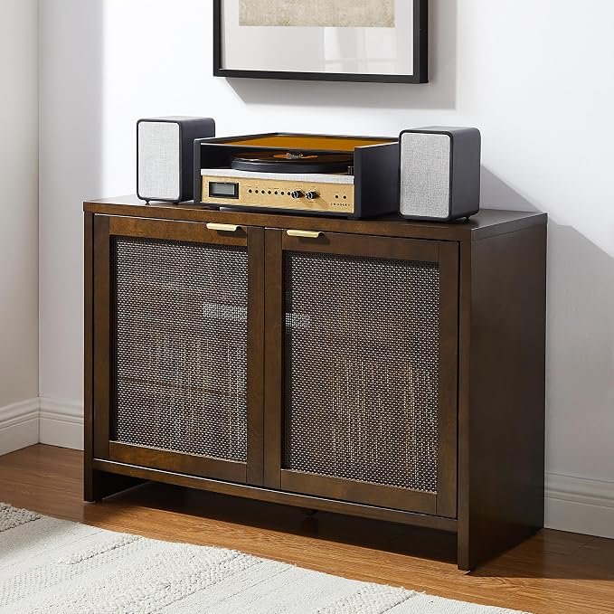 Crosley Furniture Kenji Media Console, Record Player Stand - Image 2