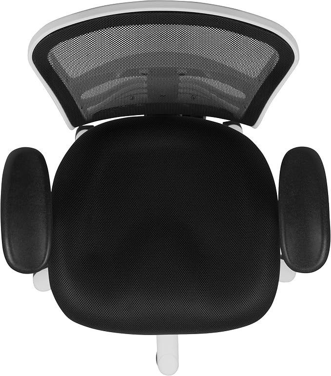 Flash Furniture Nicholas Mid-Back Swivel Office and Gaming Chair, Ergonomic - Image 8
