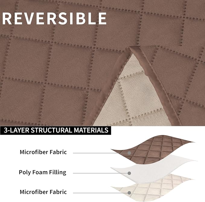 Easy-Going Recliner Sofa Cover, Reversible Couch Cover - Image 5