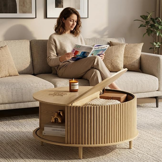 JOINICE, Round Coffee Table - Image 3