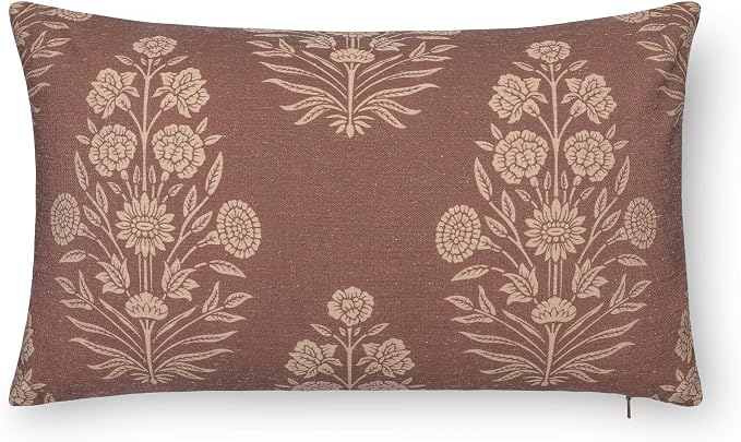 Crumbs Home Modern Farmhouse California Casual Indoor Outdoor Lumbar Pillow - Image 6