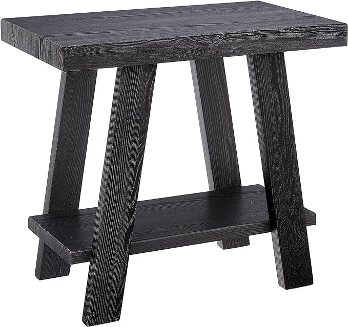 Roundhill Furniture Athens Contemporary Wood Shelf Side Table by RoundhillFurniture