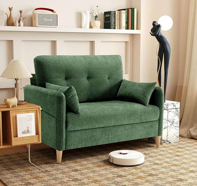 Urhanherry 47" Small Sofa Couch by Urhanherry