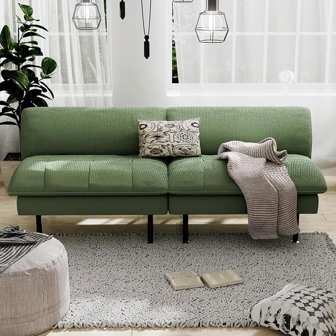 Ribilake 3 Sets 70" Futon Sofa Bed, 4 in 1 Multi-Function Couch Sleeper - Image 7