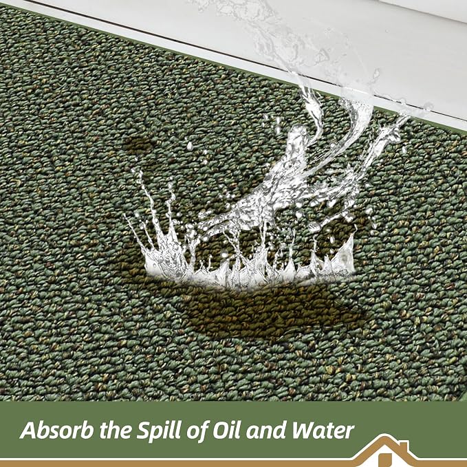 BEQHAUSE Kitchen Runner Rugs 32"x72", Non-Slip Kitchen Mats - Image 3