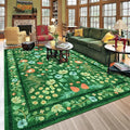 Area Rug for Living Room, Non-Slip Vintage Carpet for Home Office Nursery by Rtizon