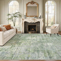 9x12 Area Rugs for Living Room, Non-Slip Machine Washable Vintage Rugs by Soalmost