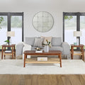 Alaterre Furniture Calais 3-Piece Solid Wood Coffee Table Set by AlaterreFurniture