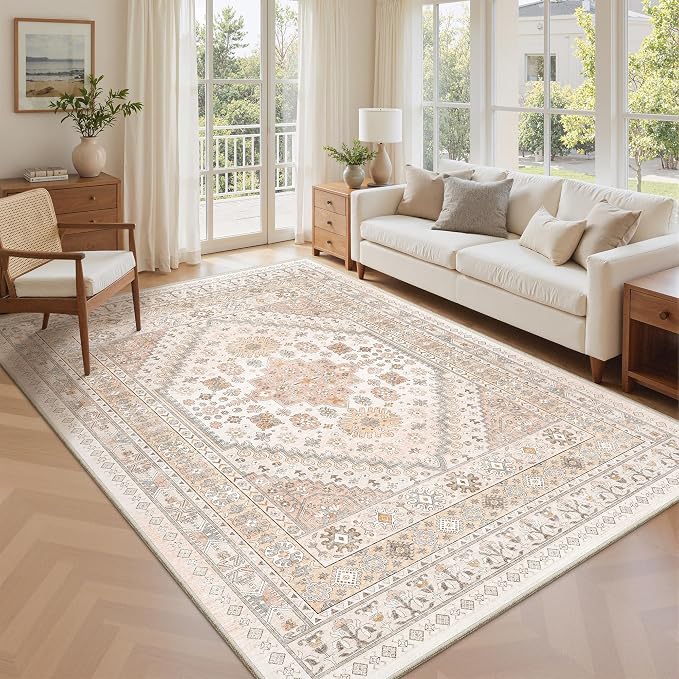 zesthome 6x9 Area Rug, Super Soft Washable Rugs by Zesthome