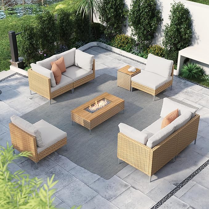 Grand patio 8-Piece Patio Furniture Set by GrandPatio