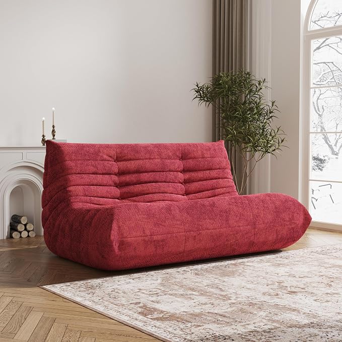 YVDNHP Bean Bag Chair, Loveseat Fireside Chair Bean Bag Sofa Large Bean Bag by Unknown