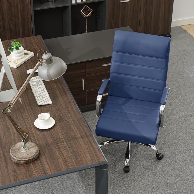 Office Desk Chair, Modern Conference Room Chairs, High Back Ergonomic Home - Image 2