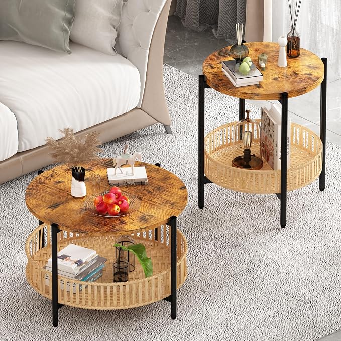 Lamerge 3 Pieces Coffee Table Set - Image 3