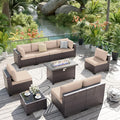 ALAULM 10 Pieces Patio Furniture Set by ALAULM