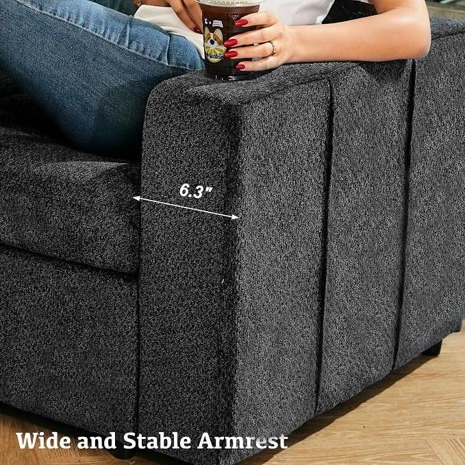 Belffin Modular Sectional Sleeper Sofa - Image 4