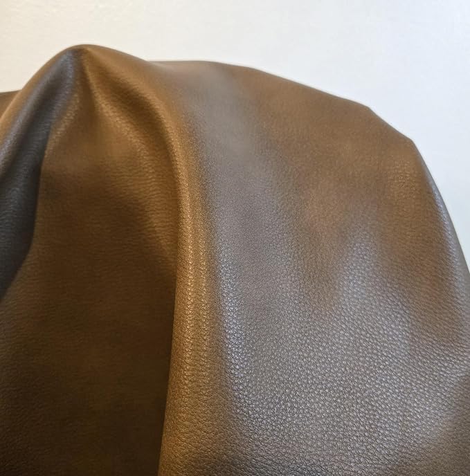 Soft Faux Leather Fabric PU Leather by The Yard Synthetic Pleather 0.9 mm Nappa - Image 7