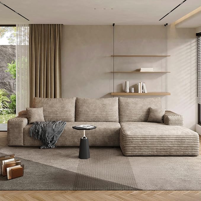 108" Sectional Couches for Living Room Cloud Couch Sofa - Image 6