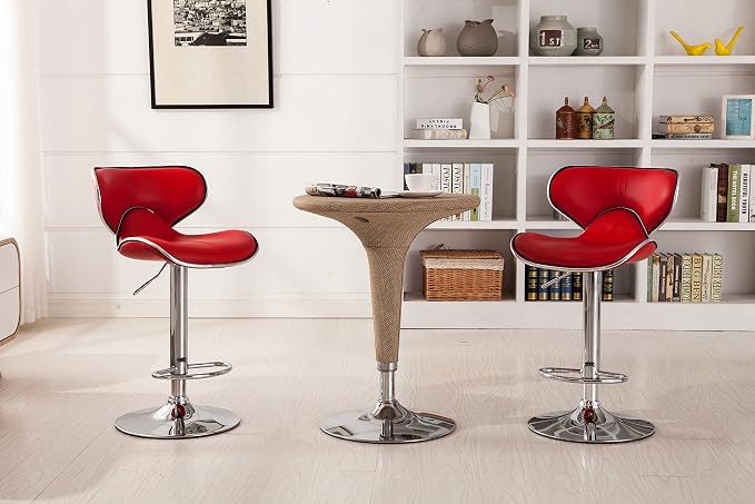 Roundhill Furniture Masaccio Cushioned Leatherette Upholstery Airlift - Image 3