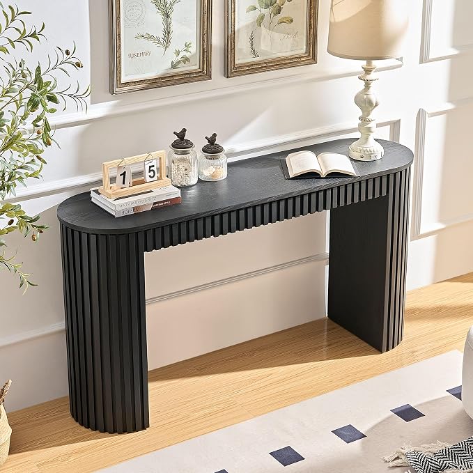 59.05'' Curved Console Table - Image 9