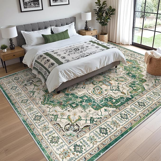 zesthome 8x10 Area Rugs, Stain Resistant Washable Rug, Ultra-Thin Rugs - Image 9